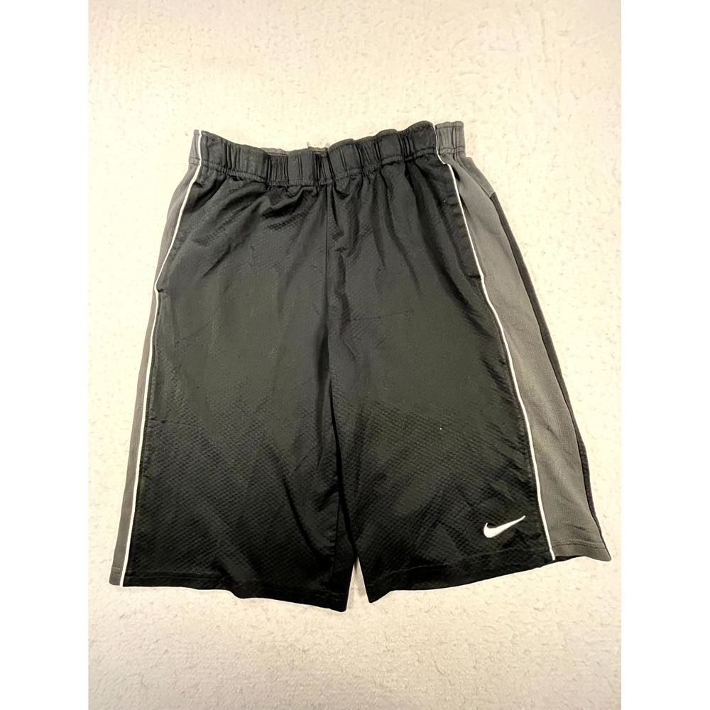 Nike Dri Fit Basketball Shorts Mens XL Black Mesh Training Drawstring Athletic